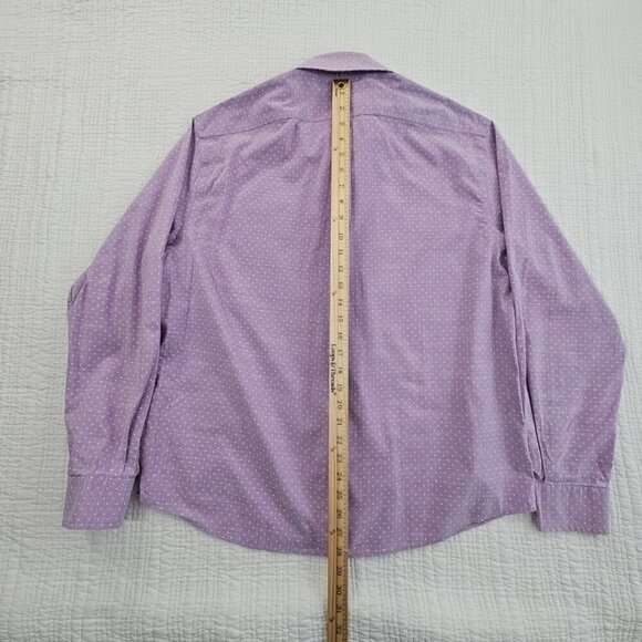 Lauren Ralph Lauren Black Label Shirt Men's L Soft Washed Stretch Regular Fit - Picture 14 of 16